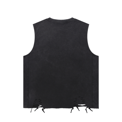 Bad Day To Be A Hot Dog Ripped-Up Tank